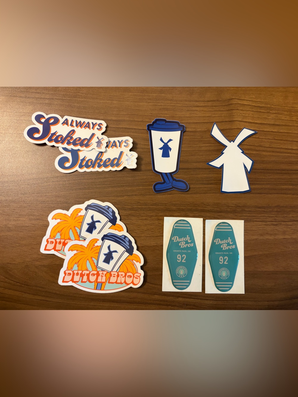 Dutch Bros Sticker Set